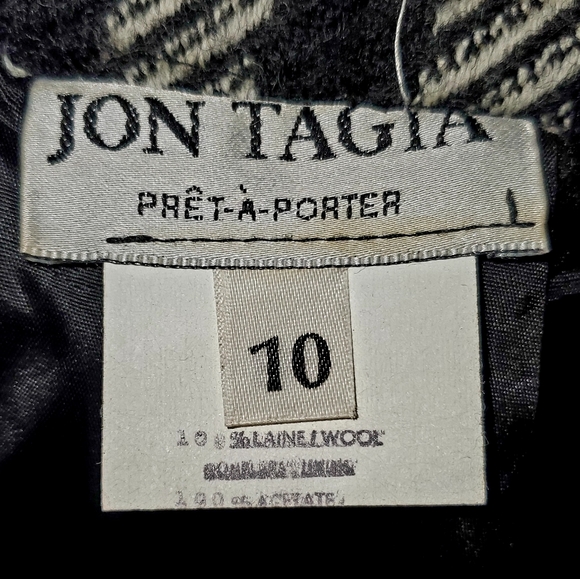 Vintage Houndstooth Pencil Skirt - Picture 5 of 5